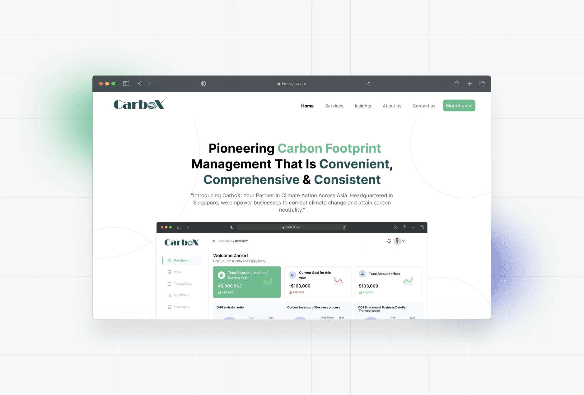 CarboX case study preview